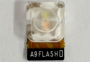  High-precision secondary light distribution integrated flash module
